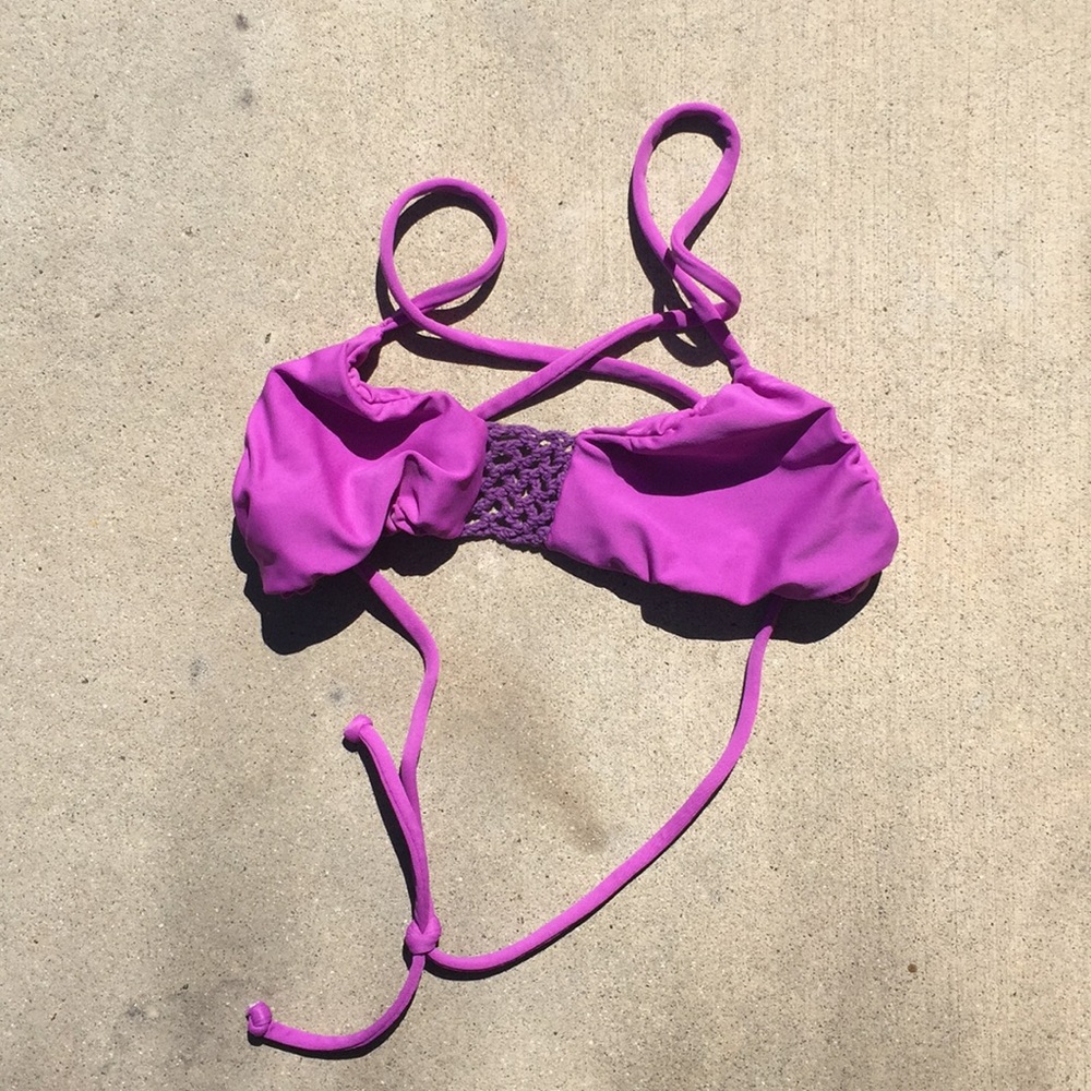 Posh Pua cross back bikini top